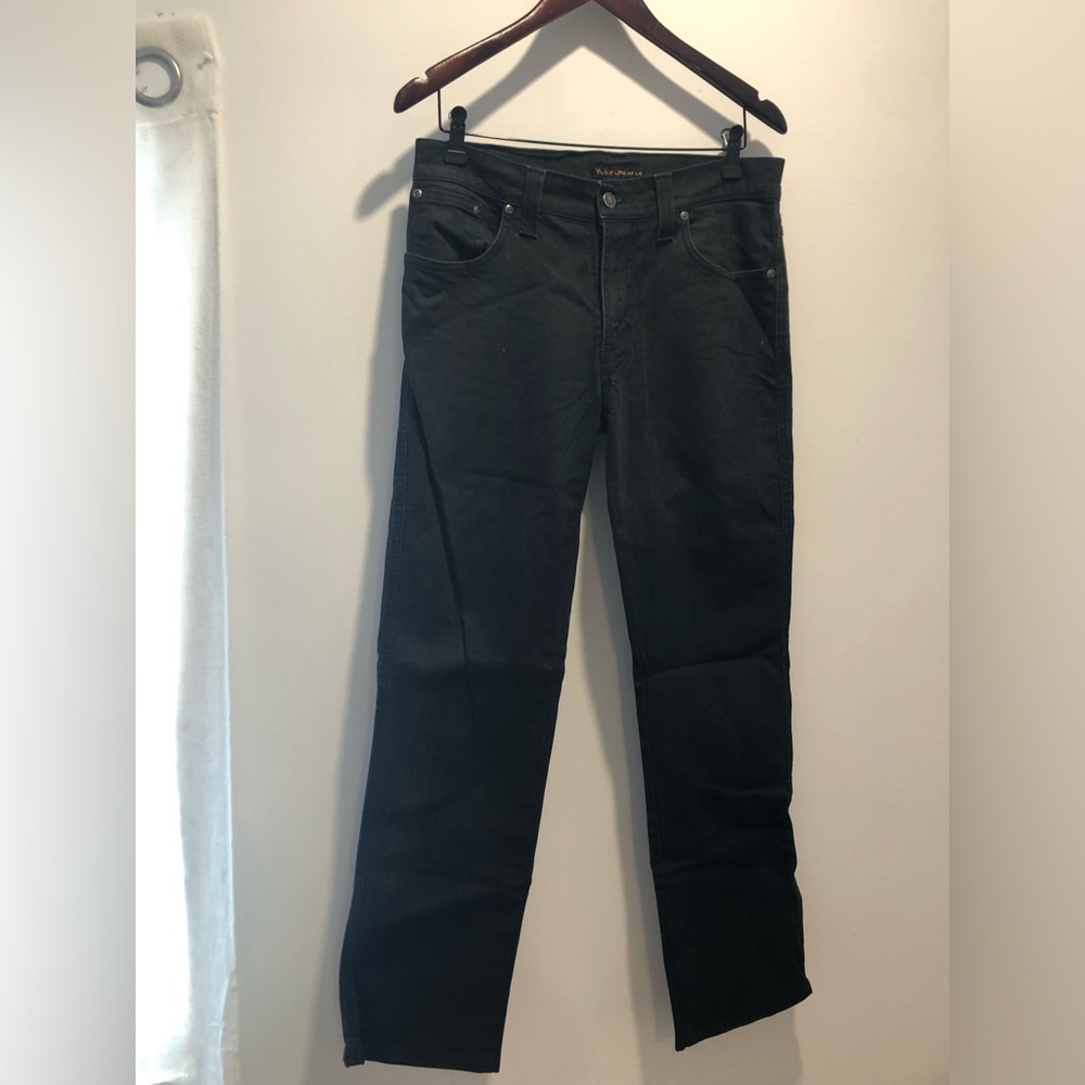 Men's Black Nudie Jeans